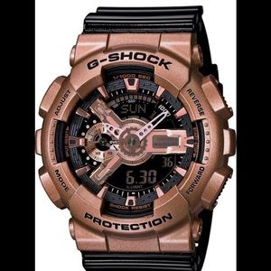 G-Shock XL Classic Black/Rose Gold Limited Edition
